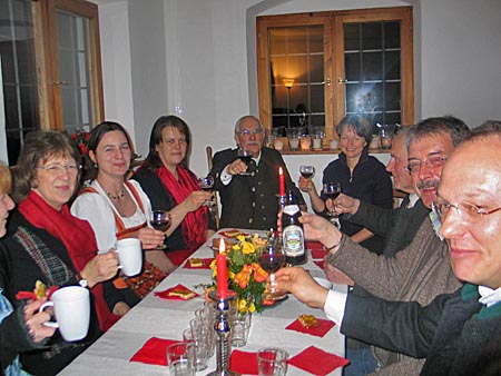 Nach dem Konzert in der Klause Nach dem Konzert in der Klause