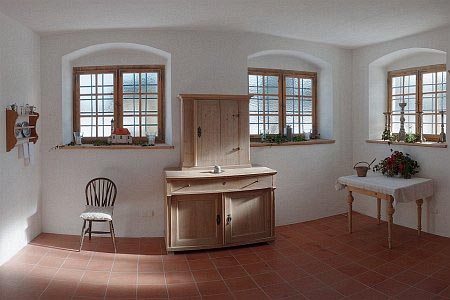 Klick für Panoramabild Sakristei Klick für Panoramabild Sakristei