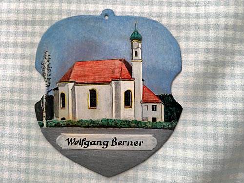 Plakette für Großspender